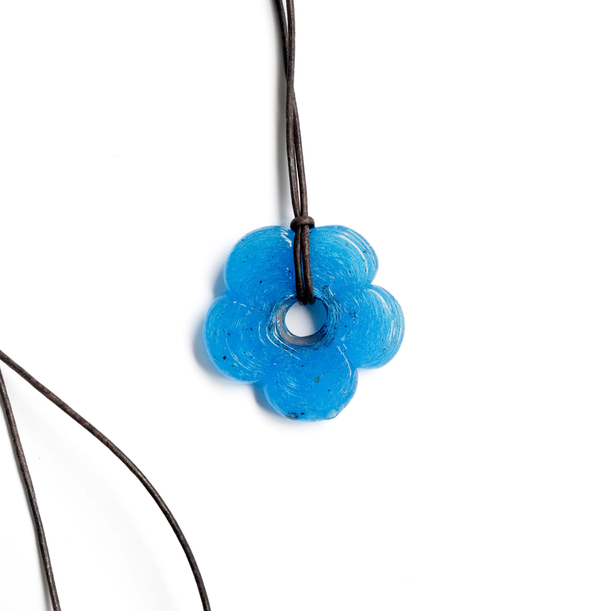 Blue Flower Necklace - Image 10