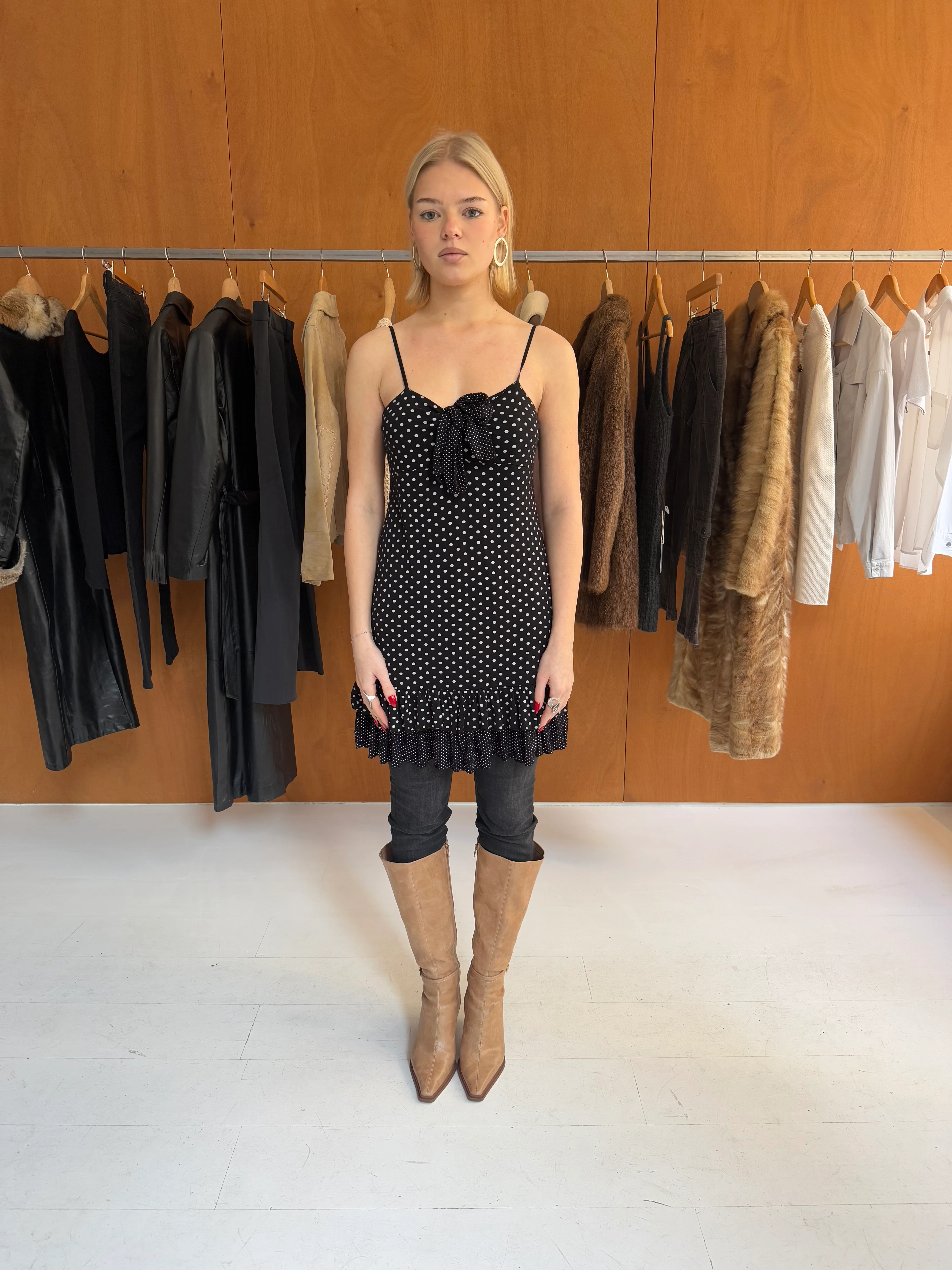 Multi-way Polka Dot Dress - Image 7